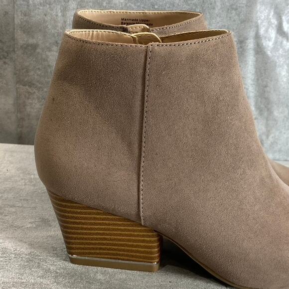 ALFANI Step N’ Flex Women’s Cognac Armena Pointed-Toe Side-Zip Booties SZ 6 - Picture 6 of 11